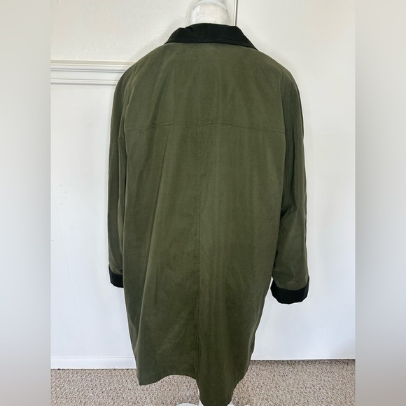 Gallery Green Jacket with Plush Collar and Classic Design XL - Picture 4 of 8